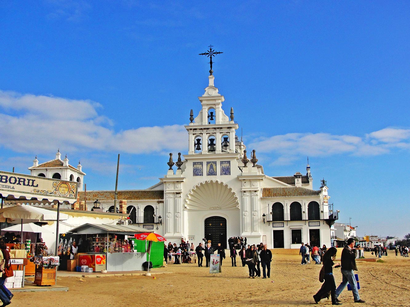 La ermita del Rocío de Huelva