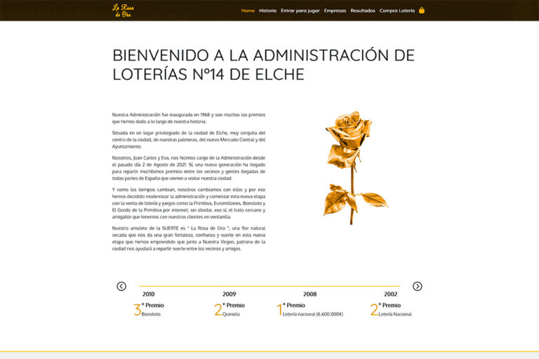 Lotería la Rosa de Oro